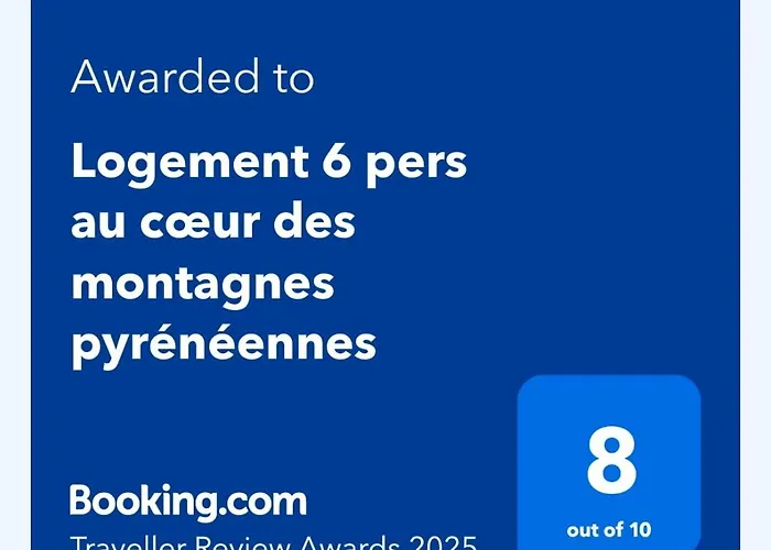 Logement 6 pers au cœur des montagnes pyrénéennes